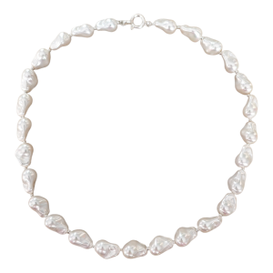 Collar con perlas de Mallorca estilo barroco